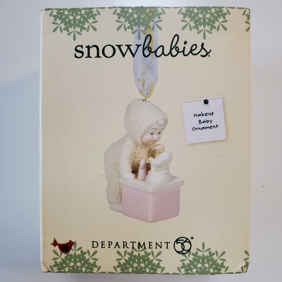 Snowbabies Makeup Baby Ornament - Picture 2 of 3